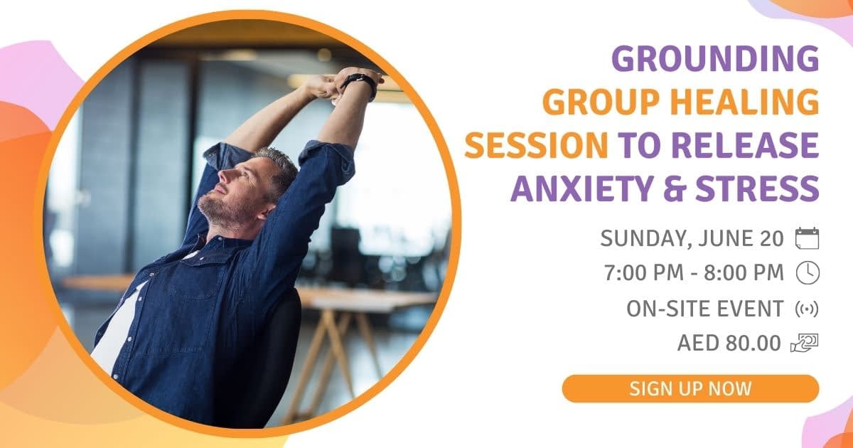 Grounding group Healing Session to Release Anxiety and Stress Grounding group Healing Session to Release Anxiety and Stress