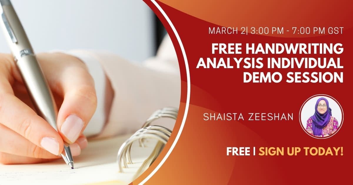 Free Handwriting Analysis Individual Demo Session Free Handwriting Analysis Individual Demo Session